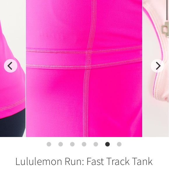 🍋HP🍋Lululemon pink fast track tank - Picture 6 of 14